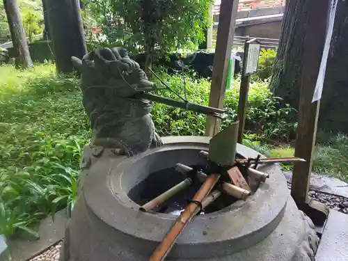 須山浅間神社の手水