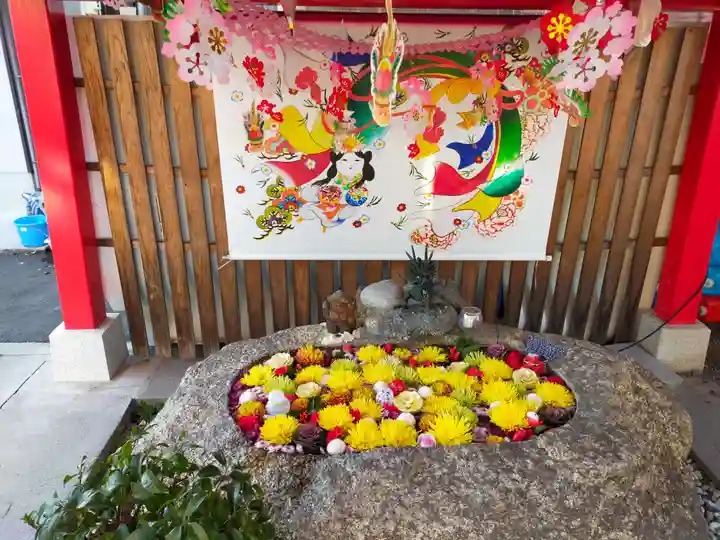 別小江神社の手水舎