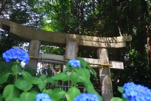 滑川神社 - 仕事と子どもの守り神の鳥居