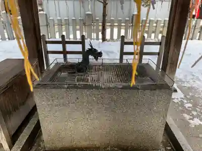 北海道神宮頓宮の手水舎
