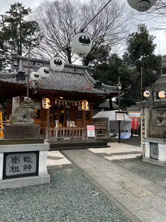 川越熊野神社の本殿・本堂