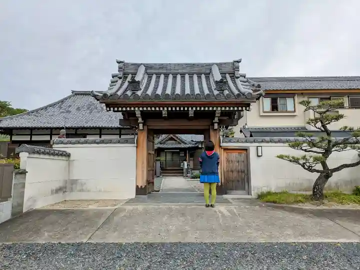 林昌寺の山門・神門