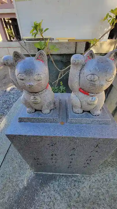 今戸神社の狛犬