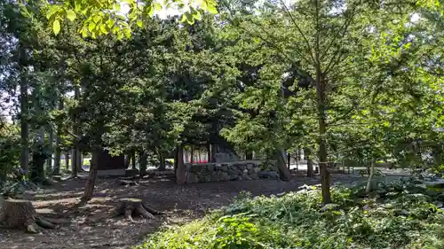 大麻神社の庭園