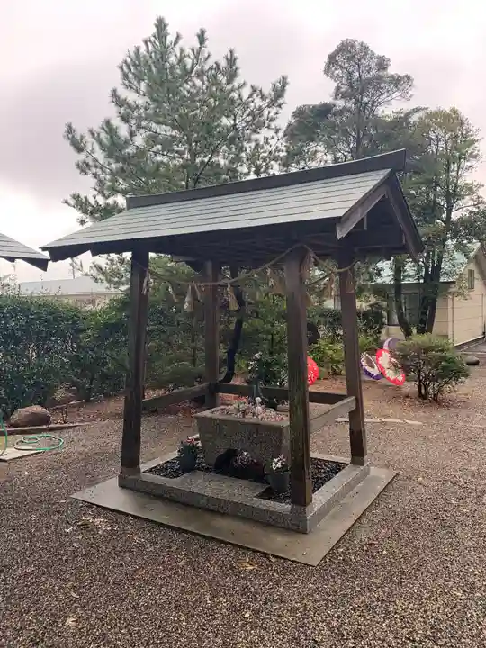 彌都加伎神社の手水舎