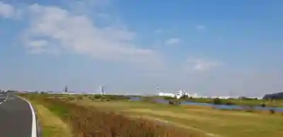 小岩田天祖神社の周辺