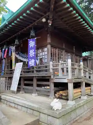 (下館)羽黒神社の本殿・本堂