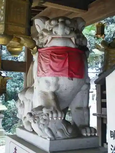 大宝八幡宮の狛犬