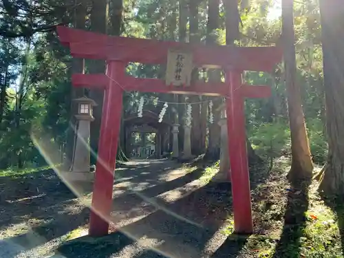 桜松神社の鳥居