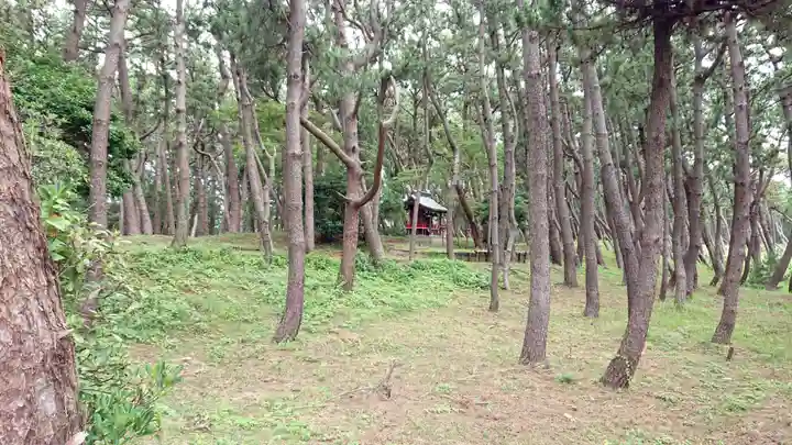 鮫島浜公園内神社(静岡県)