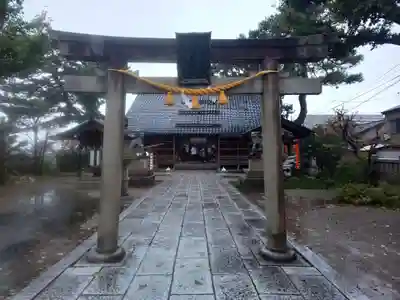犀川神社の鳥居