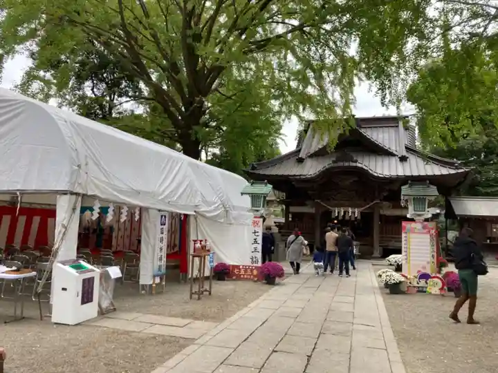 田無神社の本殿・本堂