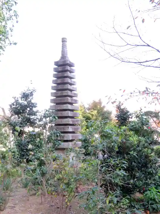 横浜 西方寺の塔