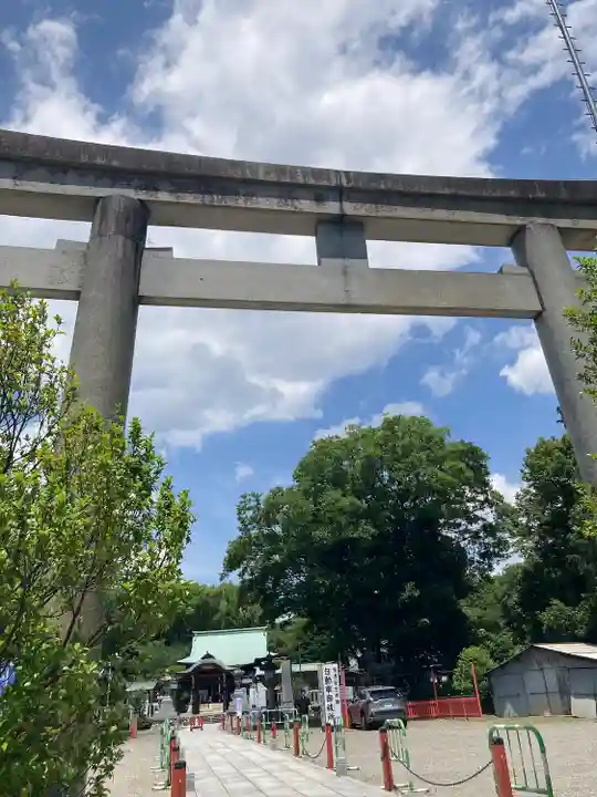 城山八幡宮の鳥居