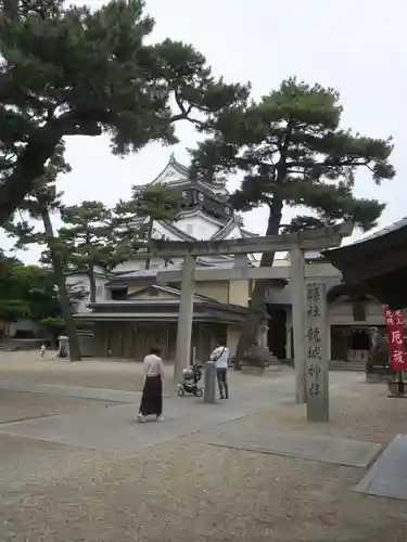 龍城神社の鳥居