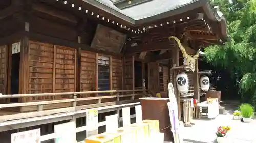 常陸第三宮　吉田神社の本殿・本堂