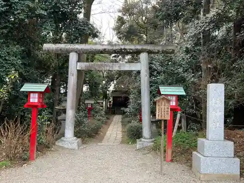 鷲宮神社の鳥居