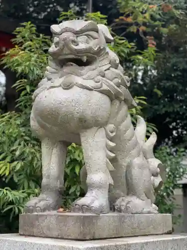 自由が丘熊野神社の狛犬