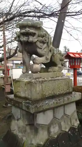 神炊館神社 ⁂奥州須賀川総鎮守⁂の狛犬