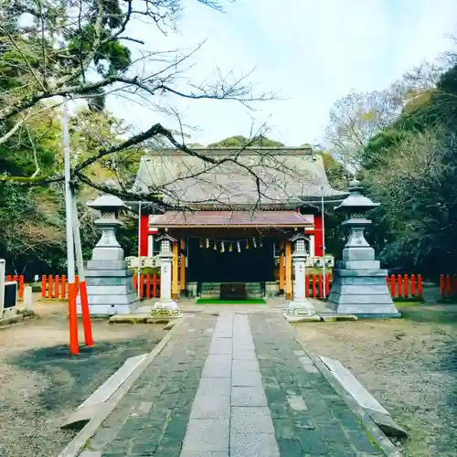 息栖神社の本殿・本堂