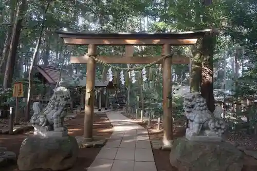 駒木諏訪神社の鳥居