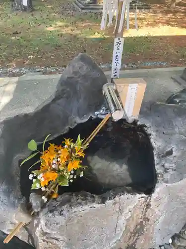 富良野神社の手水