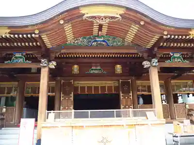 湯島天満宮の本殿・本堂