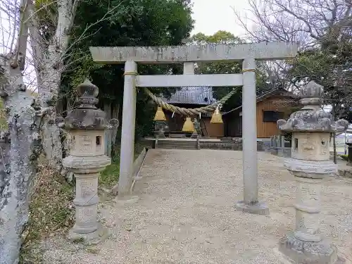 荒神社の鳥居