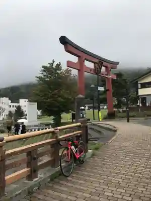 日光二荒山神社中宮祠の鳥居