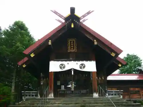 蘆別神社の本殿