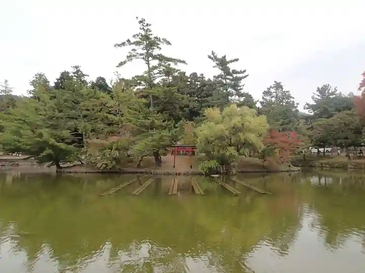 厳島神社(東大寺境内社)の庭園
