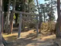 皇大神社(真田御屋敷跡)の鳥居