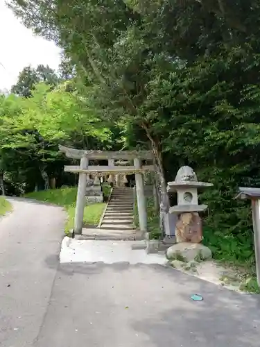 赤猪岩神社の鳥居