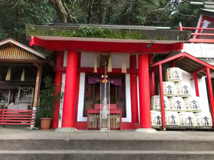 徳島眉山天神社の本殿・本堂