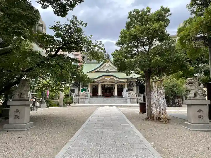 難波八阪神社の本殿・本堂