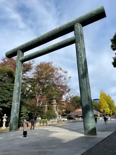 靖國神社の鳥居