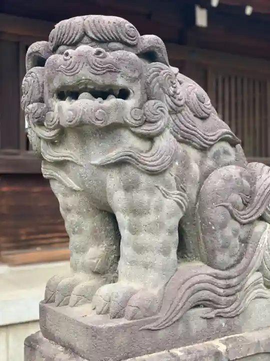 井草八幡宮の狛犬