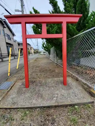 脇屋重殿神社の鳥居