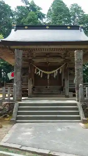 粟鹿神社の本殿・本堂