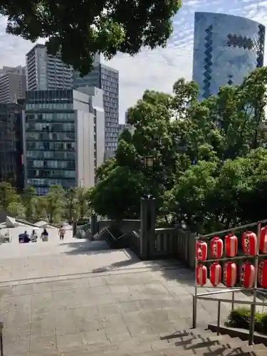 日枝神社の景色