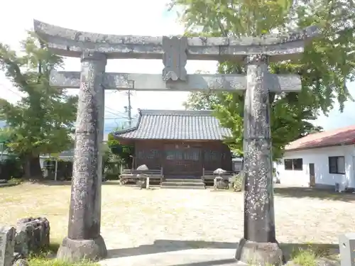 大魚神社　海中鳥居の鳥居