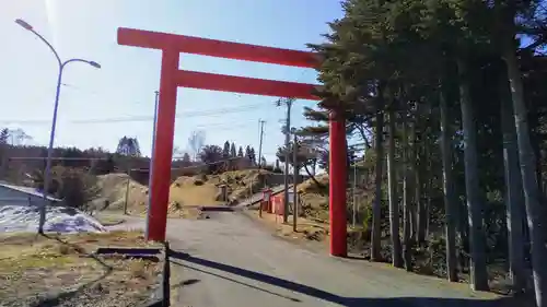 飯生神社の鳥居