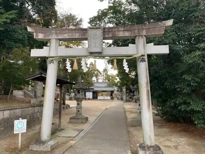 高牟神社(高針)の鳥居