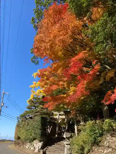 四所神社の景色