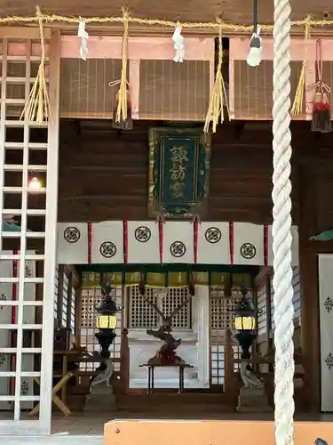 諏訪神社の本殿・本堂