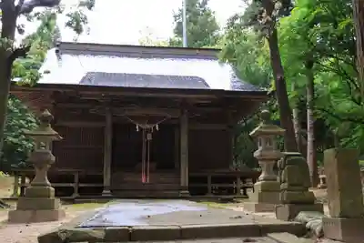 諏訪神社の本殿・本堂