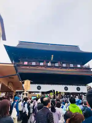 善光寺の山門・神門