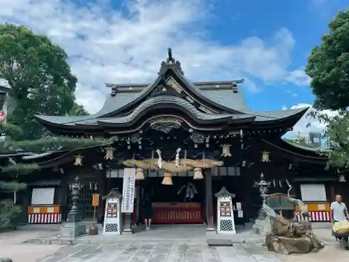 櫛田神社の本殿