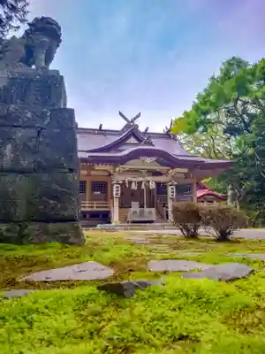 尻岸内八幡神社の本殿・本堂