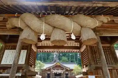 熊野大社の山門・神門